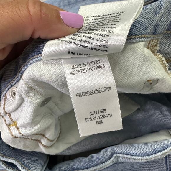 Citizens of Humanity Pina Low-Rise Baggy Crop Jeans Size 30 Style 2138B-3011 - Picture 10 of 11